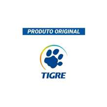 Kit Pintura 5 peças Multiuso Econômico Tigre Rolo De Pintura Para Parede 23cm Suporte Bandeija Trincha Rolinho Pincel - Azul cadete - Visão 5