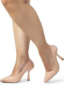 Lumiss Women Heeled Sandals - 藕粉色 - 查看 2