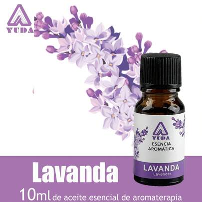 YUDA 1pc 10ml Aromatherapy Essential Oil Plant Essential Oil For Humidifier Diffuser Fruit Flower Aroma Fragrance Oil, For Living Room And Bathroom Deodorization