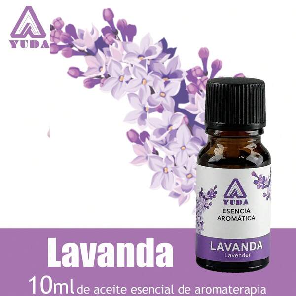 YUDA 1pc 10ml Aromatherapy Essential Oil Plant Essential Oil For Humidifier Diffuser Fruit Flower Aroma Fragrance Oil, For Living Room And Bathroom Deodorization