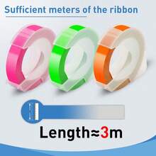 1 件兼容 Dymo 3D 标签带兼容 Phomemo E975 B90 9mm Dymo 3D 压花带适用于 Dymo Motex E101 E202 手动打字机 12965 1610 标签制作器兼容 3D Dymo 标签带多色 9mm 打印机色带 Motex E101 1610 标签机胶带 Organizer Xpress、Office-Mate (1540) Junior Omega 1880 520109 S0898130 520108 S0898160 520106 S0898140 520102 S0898150 - 黃色 - 查看 6