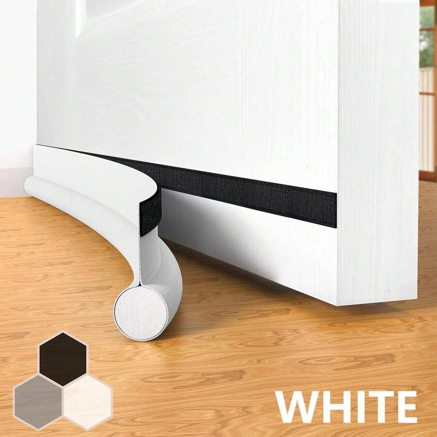 37inch Door Bottom Single Side Door Draft Stopper Windproof, Rainproof And Soundproof Strip, Suitable For Indoor/Outdoor, 1pc/Pack, Multiple Colors Available