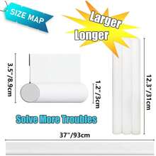 37inch Door Bottom Single Side Door Draft Stopper Windproof, Rainproof And Soundproof Strip, Suitable For Indoor/Outdoor, 1pc/Pack, Multiple Colors Available