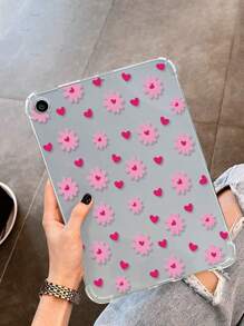 Ốp Mềm Bảo Vệ Màu Đen Sơn Màu Hoa Tương Thích Với Ipad Pro 11inch, Air 4/5 10.9inch, 2023 Ipad 10 10.2inch Mới, Máy Tính Bảng Mini 6/5, Chống Rơi/Chống Bẻ Cong/Phong Cách Tối Giản - Nhiều màu - Xem 6