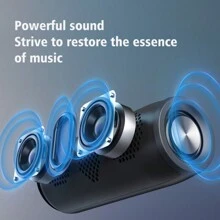 Zealot S51D Portable Karaoke Wireless Speaker, 3600mAh Battery, Long Battery Life, Compatible With TF Card/USB Drive/AUX Playback, Supports Mobile/Tablet/TV/Computer Connection, Professional Karaoke Speaker, Suitable For Home KTV And Outdoor Parties - Black - View 3