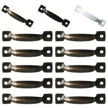 5~20 chiếc tay nắm sắt mini cổ điển cho ngăn kéo, hộp đựng đồ trang sức và hộp quà tặng - Phụ kiện tủ bếp - Nhiều màu - Xem 3