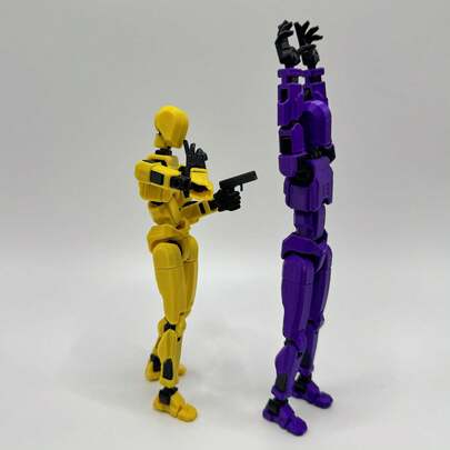 5.54英寸可動機器人Dummy13，全身機械娃娃，手繪人偶，桌上裝飾，創意禮物