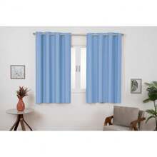 Blackout Curtains & Shades - 藍色 - 查看 2