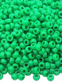 100-200 cái Ngựa con Hạt Vòng tay 9MM Cầu vồng Nhiều màu Nhựa Thùng Ngựa con Hạt Đối với Làm đồ trang sức , Tóc Hạt Đối với Bím tóc Dành cho Cô gái , Móc chìa khóa , Vòng Cổ Làm - hạt ngựa - Xem 19