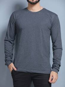 Men T-Shirts - 深灰色 - 查看 7