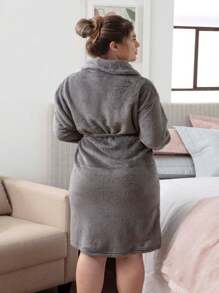 Bathrobe - Xám - Xem 4