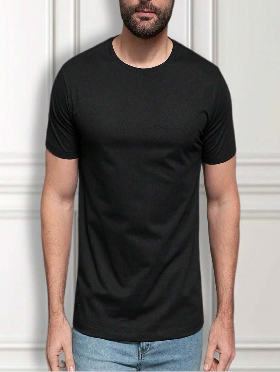 Men T-Shirts - màu đen - Xem 1