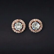 MOONSO Pendientes elegantes y lujosos de moda, con un atractivo altamente, ideales para regalos en festivales y aniversarios, decoraciones de fiesta y vestirse, con un brillo y brillo extremos, aretes y accesorios para los oídos