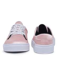 Women Wedge Sneakers - Màu hồng ngọc trai - Xem 3