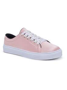 Women Wedge Sneakers - Màu hồng ngọc trai - Xem 2