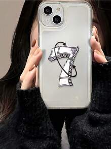 3D卡通太空貝殼透明保護後蓋，適用於iPhone P14/P13/P12 Pro Max/Xs/Xr/7/8/Se2/11/P15，三星Galaxy S24/A03s/A03core/A04/A12/A13/A14/A21s/A22/A23/A24/A32/A33/A34/A5/A51/A52/A53/A54/A71/A72/A73/S20fe/S21/S22，小米/紅米系列紅米9/9a/10a/10c/Note9/Note10/Note11/Note12/12/12c - 彩色 - 查看 1