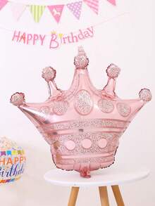 1只30英寸大皇冠箔氣球,mylar氣球,可用於生日、婚禮、聖誕派對裝飾 - 30in/1pc - 查看 4