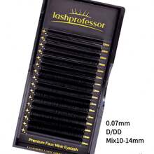 Mix 8-20mm Classic Individual Eyelashes Extension 16 Rows ,Lightweight Black Soft Natural Cashmere Individual Volume Eyelasheslash Clusters,Eyelash Clusters,Individual Eyelashes,Lashes,Fake Lashes - D - View 16