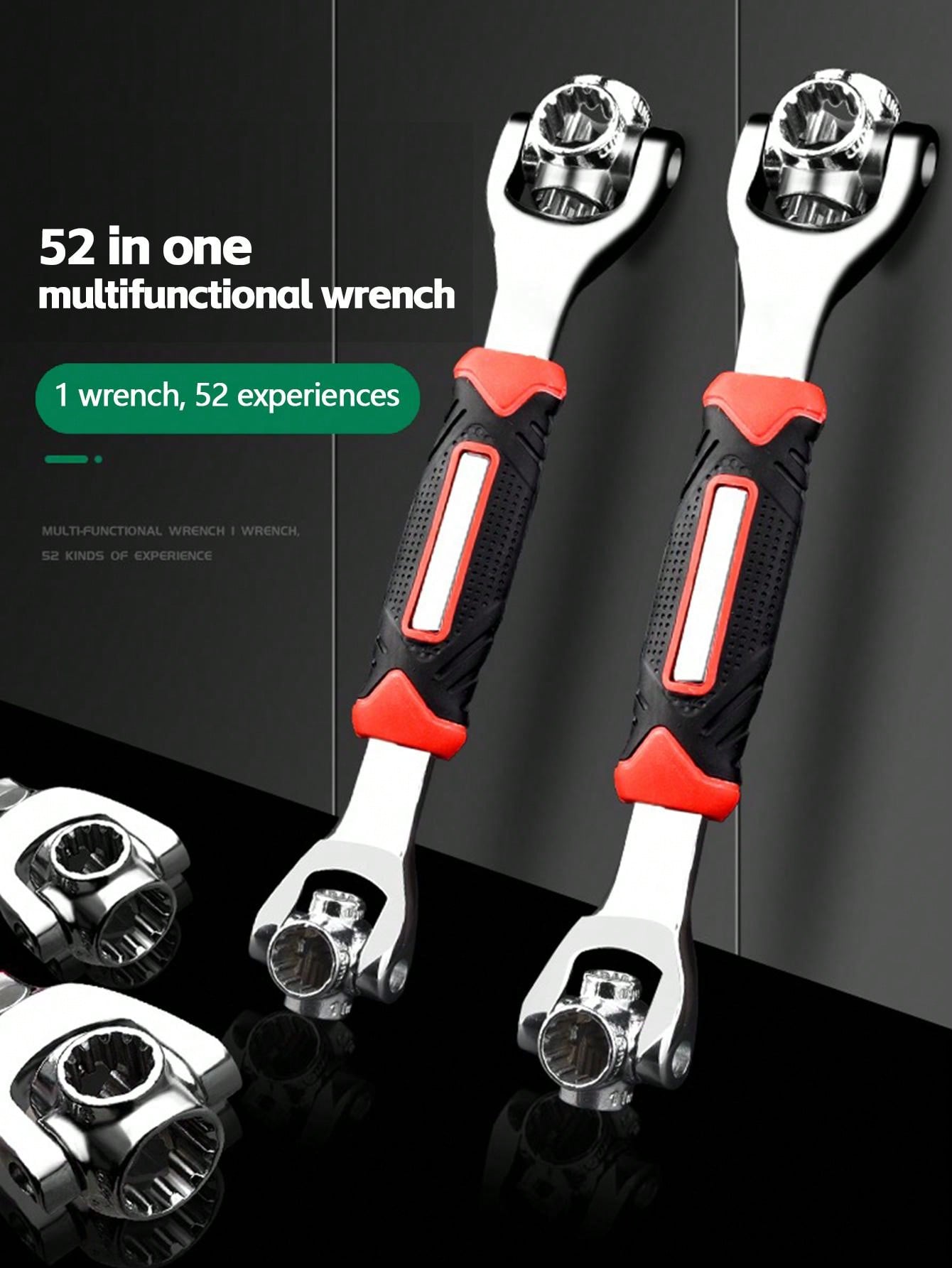 A Universal Socket Wrench, Featuring Multidimensional Capability To ...