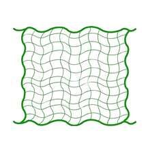1入組1.8m x 3.6m植物支撐網，豌豆網狀結構爬藤網，尼龍支架網，適用於攀爬植物、豆類、蔬菜和水果 - 綠色 - 查看 4
