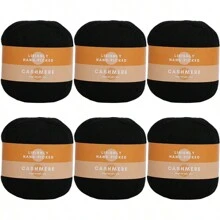 6入組羊絨感線(60%羊絨,20%丙烯酸纖維,20%粘膠纖維),適用於diy編織羊絨毛衣、長褲、手套、帽子和手工藝品 - 多色 - 查看 23