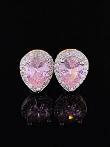 MOONSO Pendientes elegantes y lujosos de moda, con un atractivo altamente, ideales para regalos en festivales y aniversarios, decoraciones de fiesta y vestirse, con un brillo y brillo extremos, aretes y accesorios para los oídos