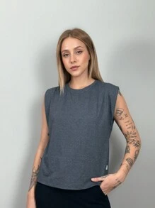 Aveloz Women T-Shirts - Màu xám đen - Xem 4