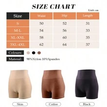 Faja Boxer Short Premium Faja Alta Compresion Push Up Lady - Negro - Ver 2