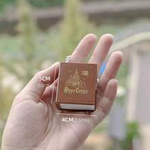 1 Móc khóa sách gấp mini 3D: Đồ chơi biến đổi cảnh thu nhỏ khác nhau Đồ chơi giảm căng thẳng, tuyệt vời như món quà Phục sinh hoặc sinh nhật sáng tạo (Một phần ngẫu nhiên) - móc khóa - Xem 9