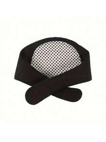 Neck Support Neck Protection Collar Travel Portable Neck Protector Pad Neck Warmers For Men & Women, S/Small Gift - Black - View 3