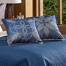 Quilt Sets - Màu xanh hải quân - Xem 4