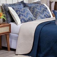 Quilt Sets - Màu xanh hải quân - Xem 3
