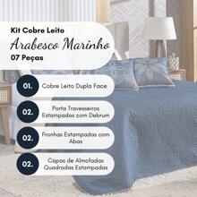 Quilt Sets - Màu xanh hải quân - Xem 7