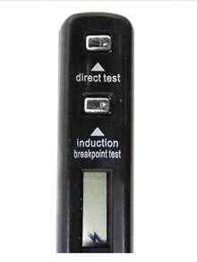 Digital Voltage Tester Detects 12 To 250 Volts - 黑色 - 查看 2
