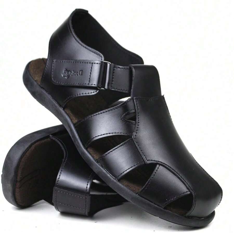 Men Sandals - màu đen - Xem 1