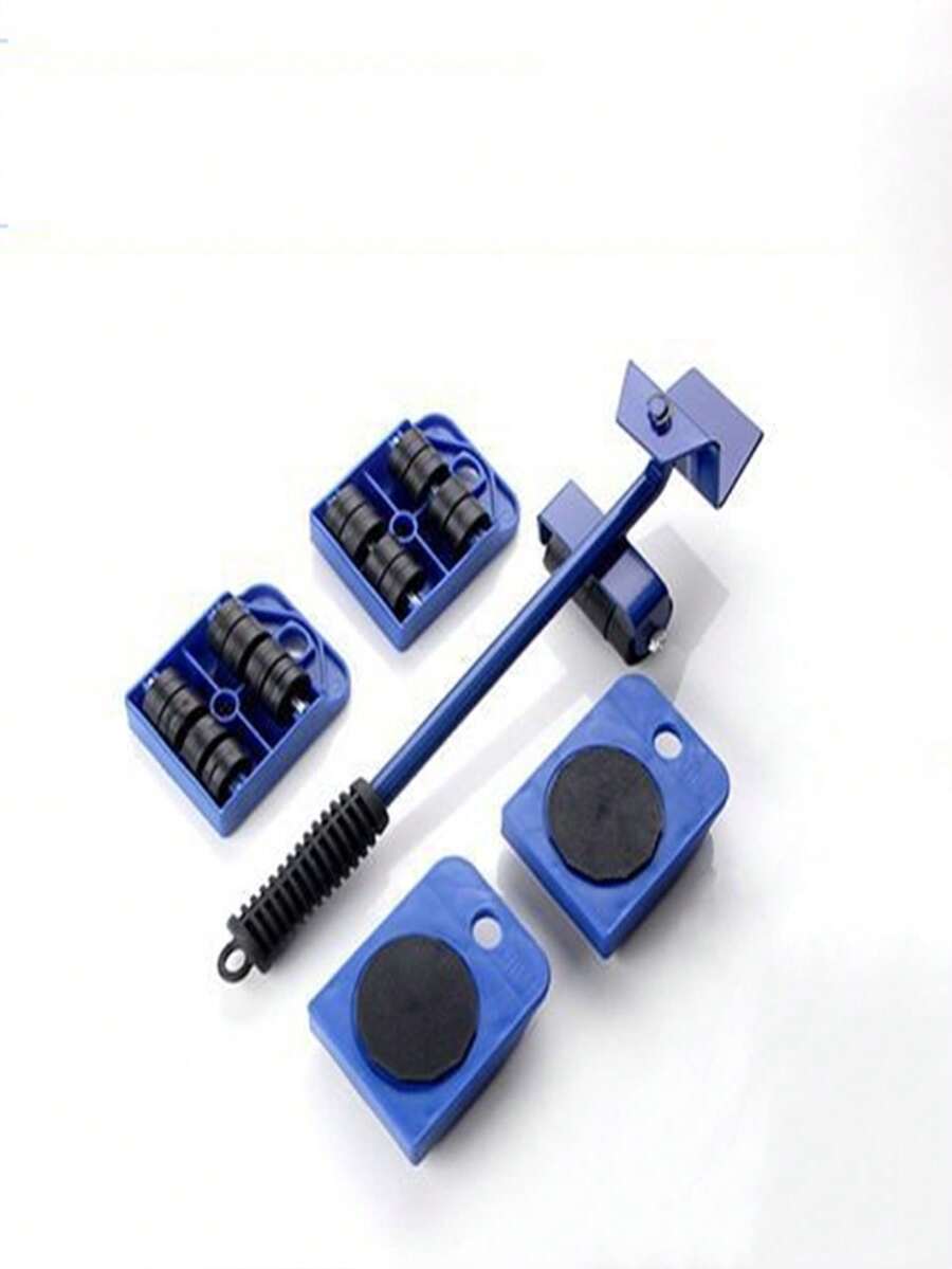 5 cái Đồ nội thất Di chuyển Công cụ Bộ dụng cụ , Nặng Di chuyển Hiện vật , Có thể mang đi Di chuyển Bộ công cụ , Thích hợp Đối với Di chuyển Và Lớn Đồ nội thất , Với bánh xe Và Tay cầm , Heavy-duty Và Hoạt động - Một kích thước phù hợp với tất cả màu xanh - Xem 1