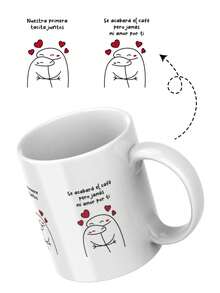 Taza de ceramica pareja flork amor 11oz - Blanco - Ver 2