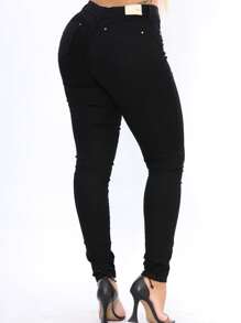 Women Jeans - Black - View 4