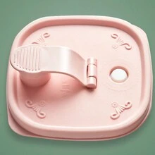 A Small Cubic Water Pitcher For Refrigerators Made Of Heat-Resistant Plastic, With A Large Capacity For Home Use. It Can Be Used As A Cool Water Cup, A Sealed Cold Water Pitcher Or A  Barrel. - Pink - View 8