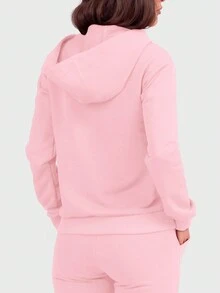 Women Sweatshirts - Hồng - Xem 2