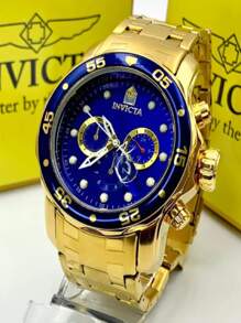 Men's Quartz Watches - Màu xanh lam - Xem 2