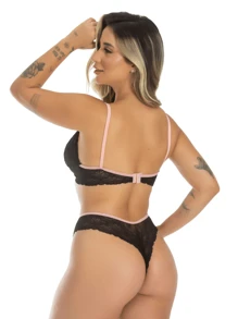 Women Sexy Lingerie Sets - 彩色 - 查看 8