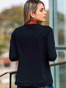 Women Cardigans - màu đen - Xem 3