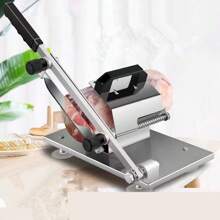 手動切肉機，用於切片羊肉卷、米糕、阿膠、牛肉和其他食品，廚房用品，食品加工，露營，肉類，家居裝飾，整理收納，派對必備 - 手動 凍肉切片機 - 查看 5