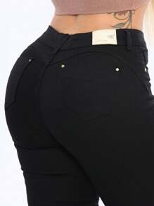 Women Jeans - Black - View 1