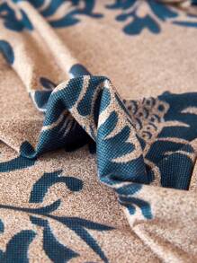 1 Vỏ bọc ghế sofa bằng lụa sữa in hoa trọn gói cho tất cả các mùa (Đi kèm với thanh cố định chống trượt) - Nhiều màu - Xem 4