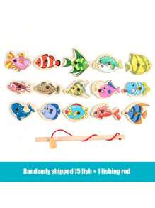 Brinquedo de Pesca Magnético de Madeira Montessori, Jogos de Reconhecimento de Vida Marinha em Desenho Animado, Material de Jogos Educacionais Interativos, Brinquedos de Pesca Magnética, Brinquedos, Brinquedos Montessori, Pesca, Brinquedos, Brinquedos para Crianças, Brinquedos Montessori, Brinquedos, Brinquedos para Crianças, Brinquedos Montessori