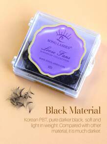 SONG LASHES6D 8D 10D Premade Fans Sharp Thin Pointy Base Premade Fans Eyelash Extensions Lash Clusters,Eye Lash Clusters,Individual Eyelashes,Lashes,Fake Lashes - D - View 9