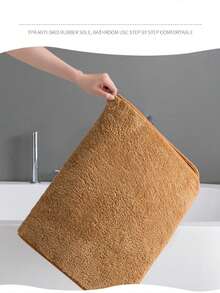 50*80cm家用門墊地毯，浴室防滑墊，吸水腳墊適用於廁所門口、臥室和室內使用 - 彩色 - 查看 8