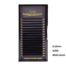 Mix 8-20mm Classic Individual Eyelashes Extension 16 Rows ,Lightweight Black Soft Natural Cashmere Individual Volume Eyelasheslash Clusters,Eyelash Clusters,Individual Eyelashes,Lashes,Fake Lashes - D - View 26
